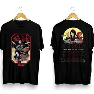 The Hex Girls Scooby Doo Shirt 2 Sided Spell Bound World Tour 2023 Tshirt
